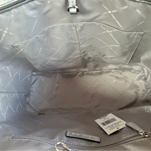 Michael Kors Jet Set Girl Medium Carryall Shoulder Tote Bag MK Bright White - Picture 7 of 7